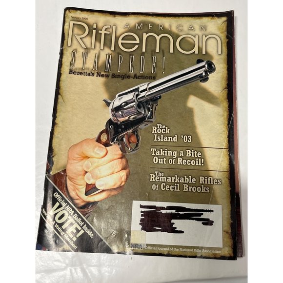 American Rifleman Magazine February 2005 - Picture 1 of 2